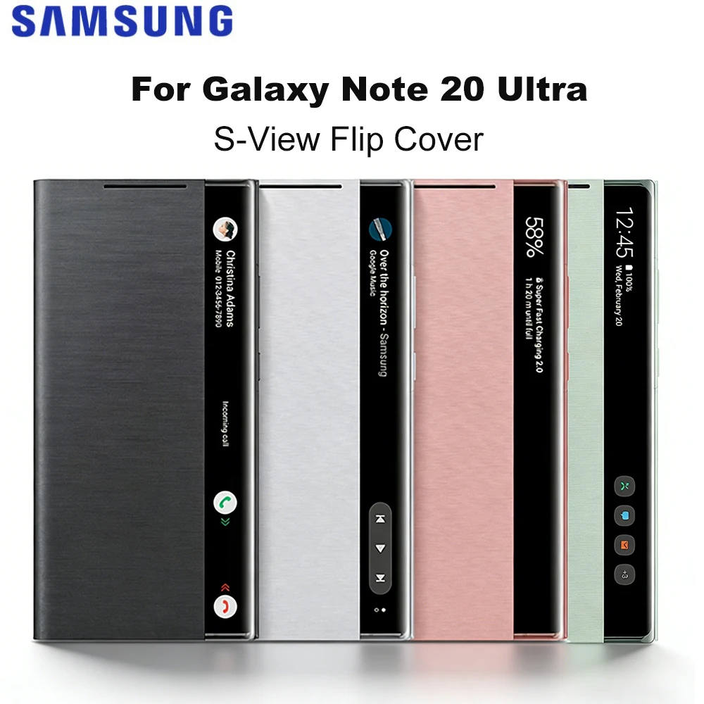 For Samsung Galaxy Note20Ultra Mirror Smart View Flip Case For Galaxy Note20 Ultra 5G High Quality Phone LED Cover EF-ZN985
For Samsung Galaxy Note20Ultra Mirror Smart View Flip Case For Galaxy Note20 Ultra 5G High Quality Phone LED Cover EF-ZN985