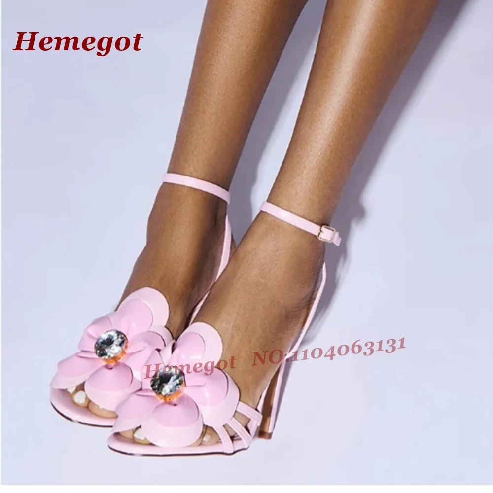 Pink Flower Gemstone Slingback Sandals Open Toe Leather Splicing Stiletto Women's Sandals Summer 2025 New Buckle High Heels Sexy
Pink Flower Gemstone Slingback Sandals Open Toe Leather Splicing Stiletto Women's Sandals Summer 2025 New Buckle High Heels Sexy