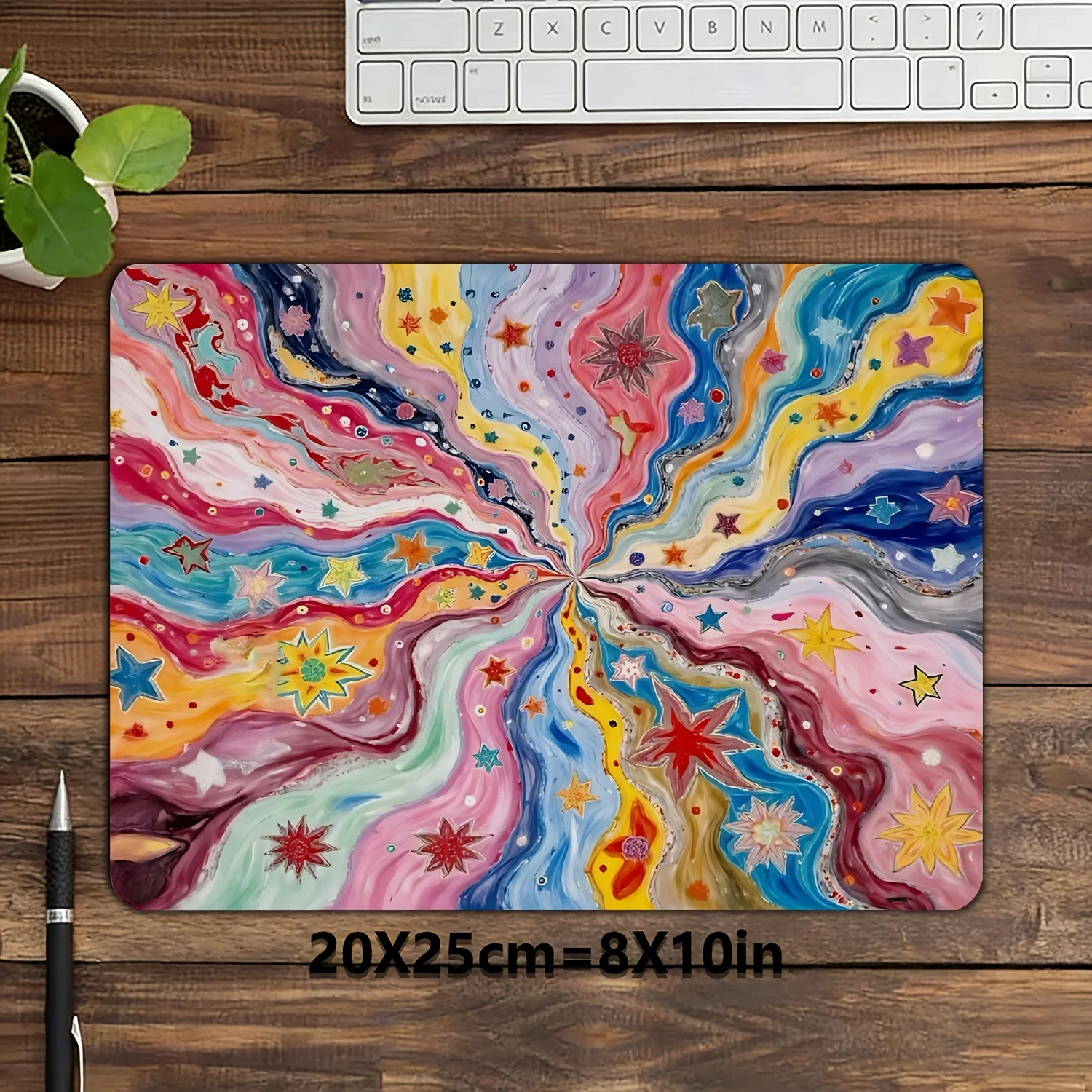 Colorful Cosmic Starburst Desk Pad small mouse pad rubber anti-slip edge locking laptop office mat pc accessories gaming mats
Colorful Cosmic Starburst Desk Pad small mouse pad rubber anti-slip edge locking laptop office mat pc accessories gaming mats