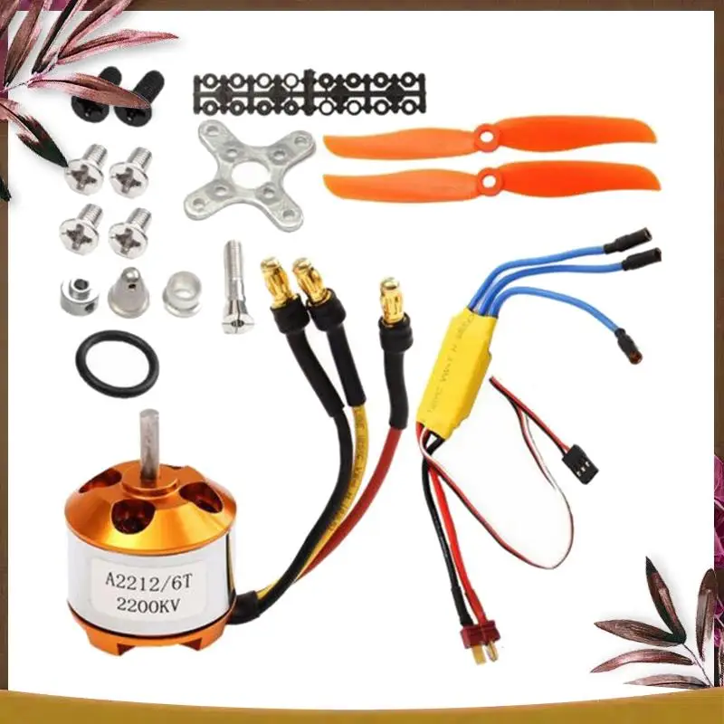 Двигатель AB59-2212 2200KV + 30A ESC + 6035, пропеллер + защита пропеллера, комплект электродвигателя для замены двигателя радиоуправляемого самолета
Двигатель AB59-2212 2200KV + 30A ESC + 6035, пропеллер + защита пропеллера, комплект электродвигателя для замены двигателя радиоуправляемого самолета