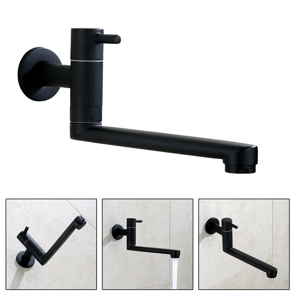 Kitchen Faucet Extended Wall Mounted Single Cold Faucet Kitchen Sink Mop Pool Faucet Rotatable 25cm Home Balcony Basin Faucet
Kitchen Faucet Extended Wall Mounted Single Cold Faucet Kitchen Sink Mop Pool Faucet Rotatable 25cm Home Balcony Basin Faucet