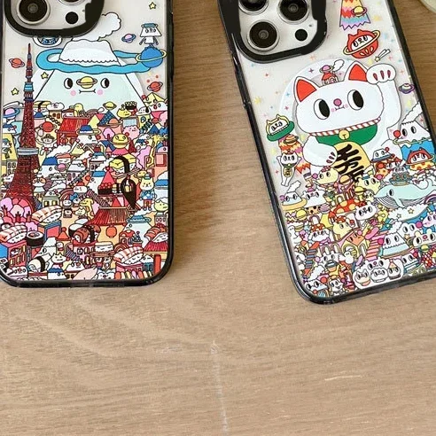 Mount Fuji Fortune Cat MagSafe Phone Case Cover for IPhone 11 12 13 14 15 Pro Max Case for IPhone 15 Pro Max
Mount Fuji Fortune Cat MagSafe Phone Case Cover for IPhone 11 12 13 14 15 Pro Max Case for IPhone 15 Pro Max