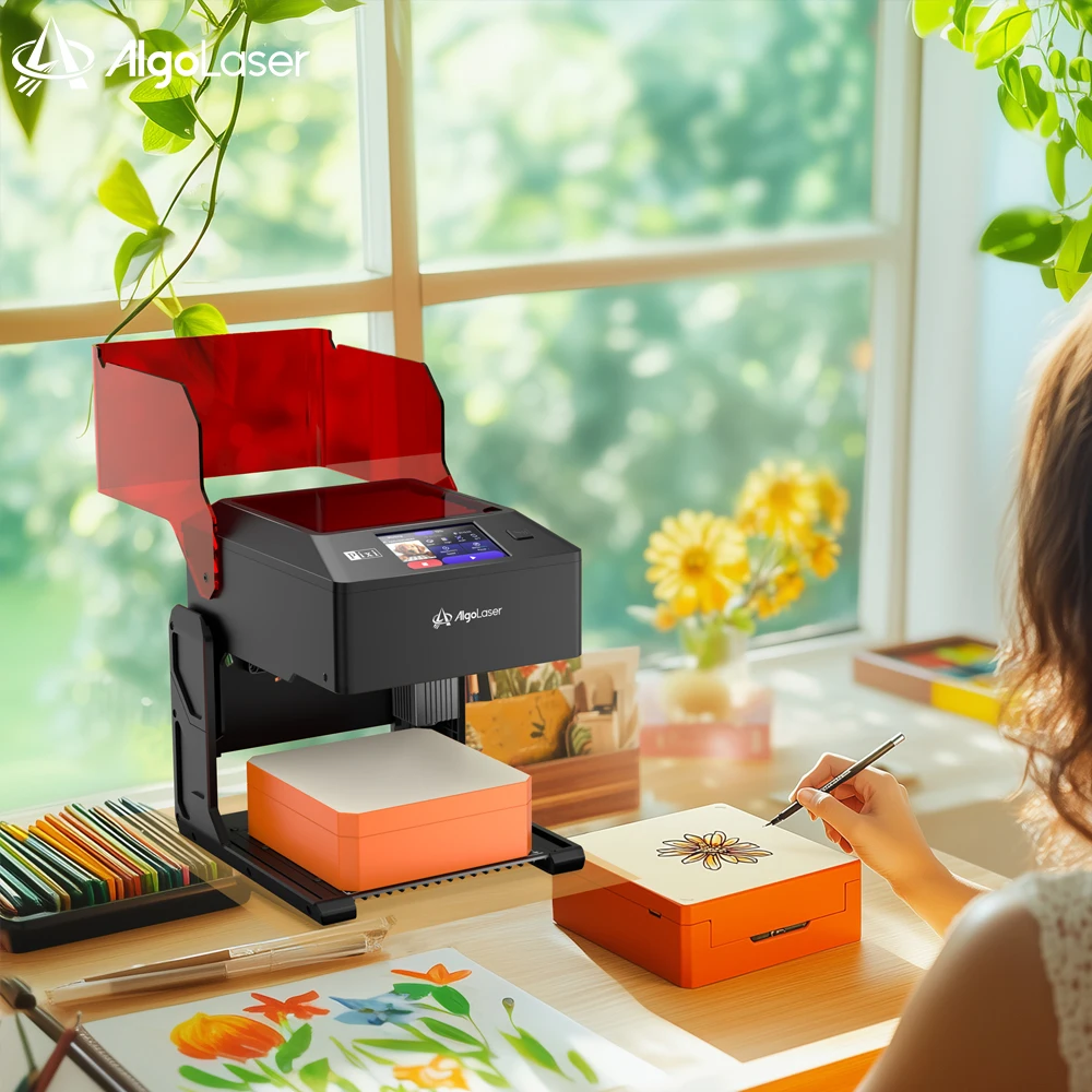 Class 1 Enclosed AlgoLaser PIXI Portable Laser Engraver 5W Diode AlgoLaser OS Cutter Enclosed Engraving Machine for DIY Crafts
Class 1 Enclosed AlgoLaser PIXI Portable Laser Engraver 5W Diode AlgoLaser OS Cutter Enclosed Engraving Machine for DIY Crafts