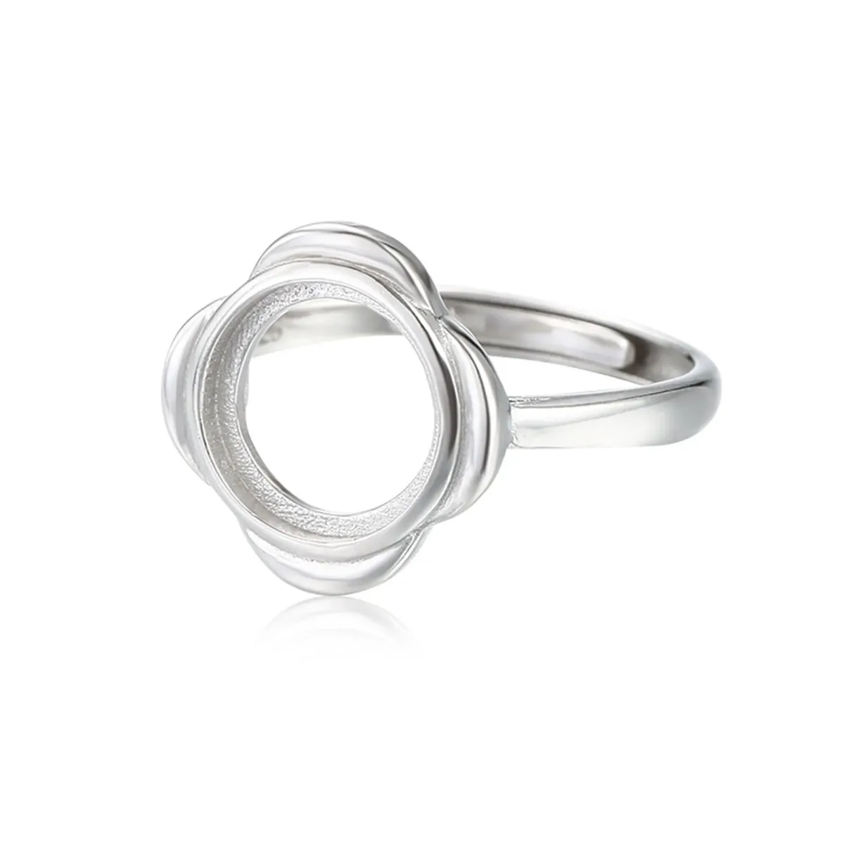 925 Silver Adjustable Ring Setting for 4.5x4.5mm/6x6mm/7x7mm/9x9mm/10x10mm/11x11mm Round Cabochon
925 Silver Adjustable Ring Setting for 4.5x4.5mm/6x6mm/7x7mm/9x9mm/10x10mm/11x11mm Round Cabochon