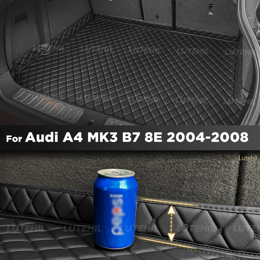 Для Audi A4 MK3 B7 8E 2004-2008 автомобильный коврик в багажник автомобильный багажник защитная накладка аксессуары для интерьера
Для Audi A4 MK3 B7 8E 2004-2008 автомобильный коврик в багажник автомобильный багажник защитная накладка аксессуары для интерьера