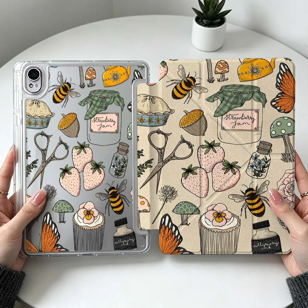 Vintage Bee Strawberry Soft For Huawei MatePad Pro SE Air 12X Honor Pad 9 V9 GT X9a X9 Foldable 3Y Tablet Case
Vintage Bee Strawberry Soft For Huawei MatePad Pro SE Air 12X Honor Pad 9 V9 GT X9a X9 Foldable 3Y Tablet Case