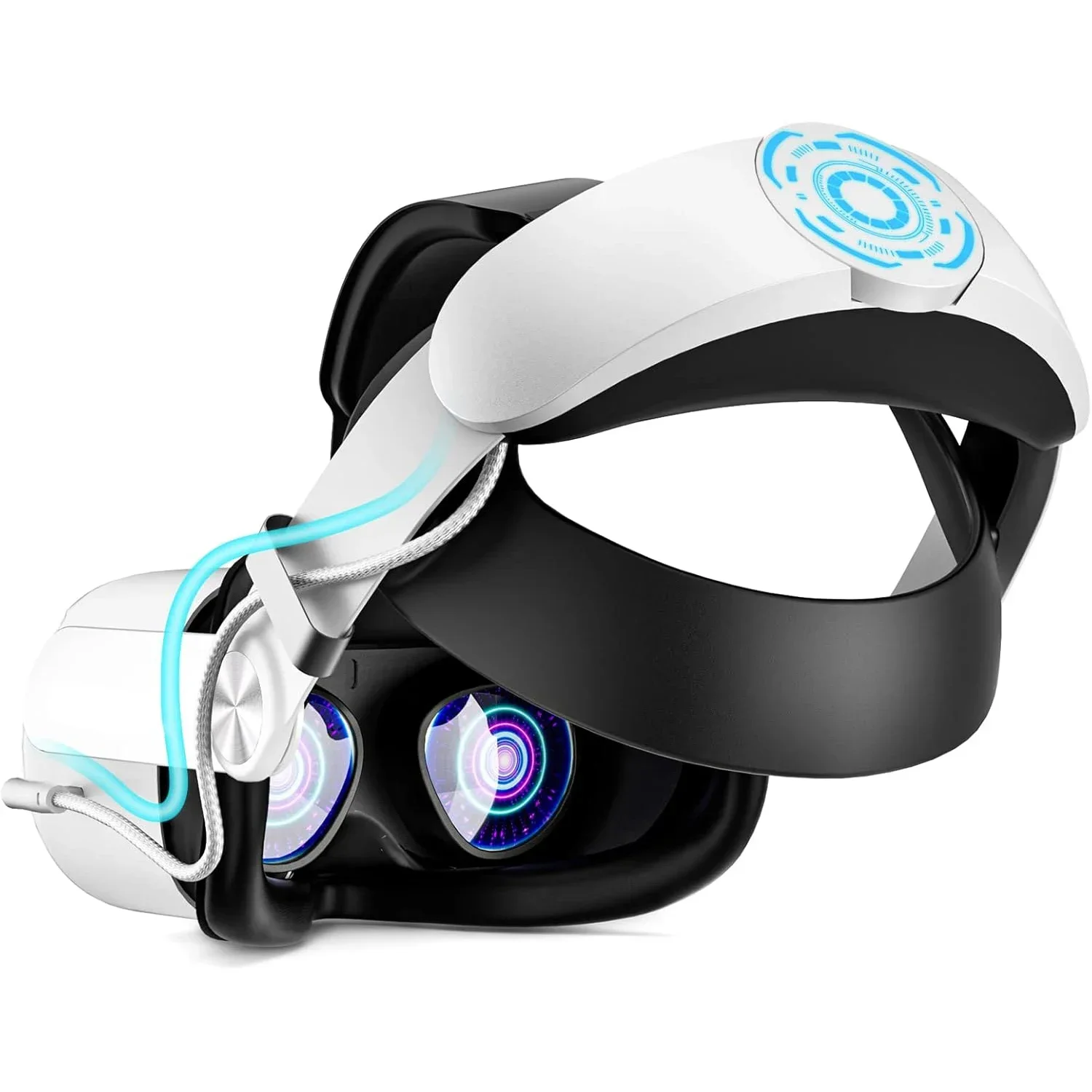 Элитный ремешок для гарнитуры VR mate Quest 2, регулируемый ремешок на голову с аккумулятором, зарядка 10000 мАч для Oculus Quest 2, аксессуары
Элитный ремешок для гарнитуры VR mate Quest 2, регулируемый ремешок на голову с аккумулятором, зарядка 10000 мАч для Oculus Quest 2, аксессуары
