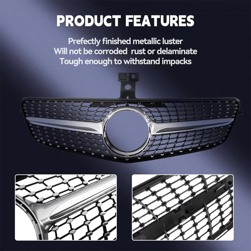 W204 Grille For Mercedes For Benz C Class W204 S204 C204 2008-2014 Car Front Bumper Grill Auto Upper Hood Grille
W204 Grille For Mercedes For Benz C Class W204 S204 C204 2008-2014 Car Front Bumper Grill Auto Upper Hood Grille