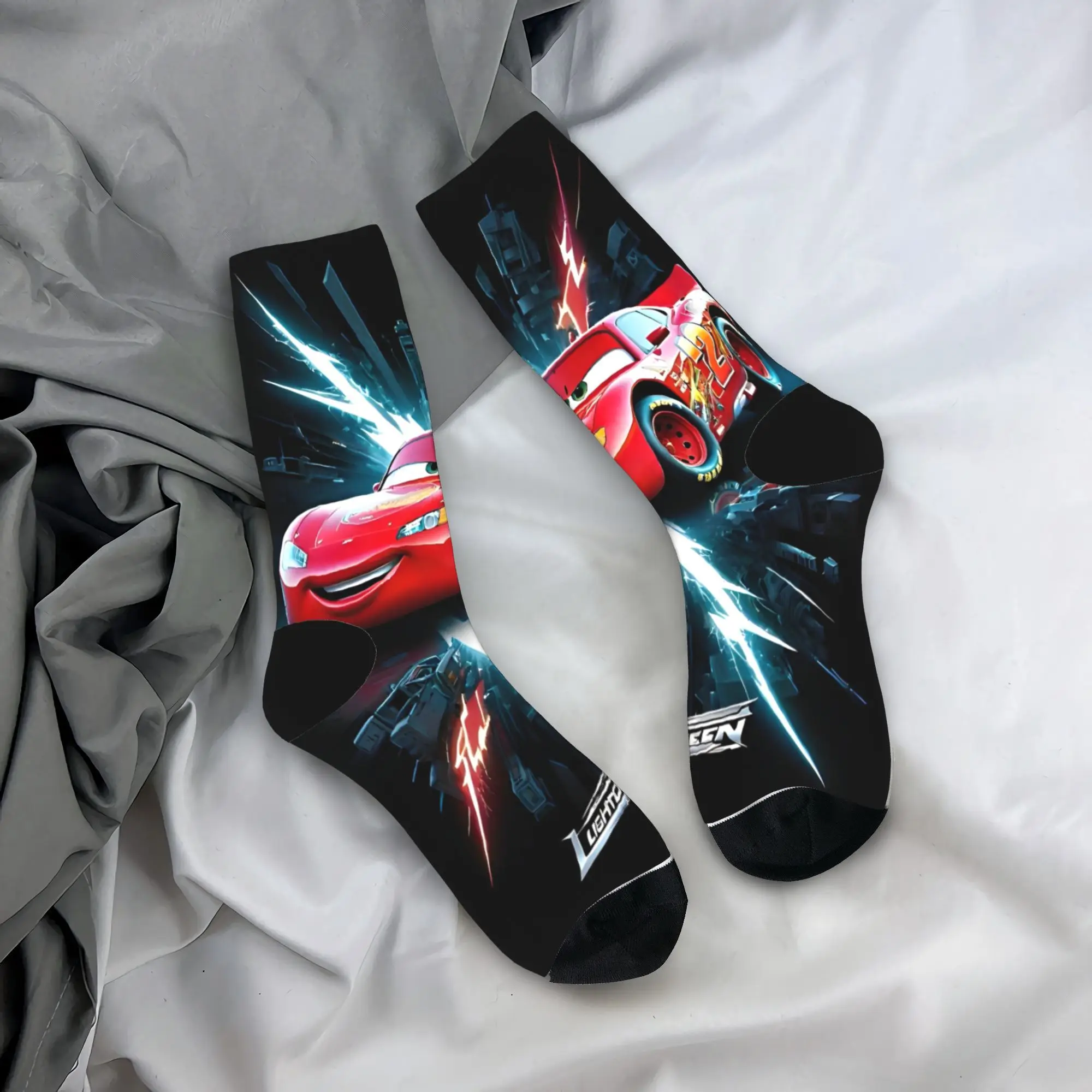 Happy Funny Men's Socks Casual Cars Lightning Mcqueen Sock Polyester Lightning Sport Women Socks Spring Summer Autumn Winter
Happy Funny Men's Socks Casual Cars Lightning Mcqueen Sock Polyester Lightning Sport Women Socks Spring Summer Autumn Winter
