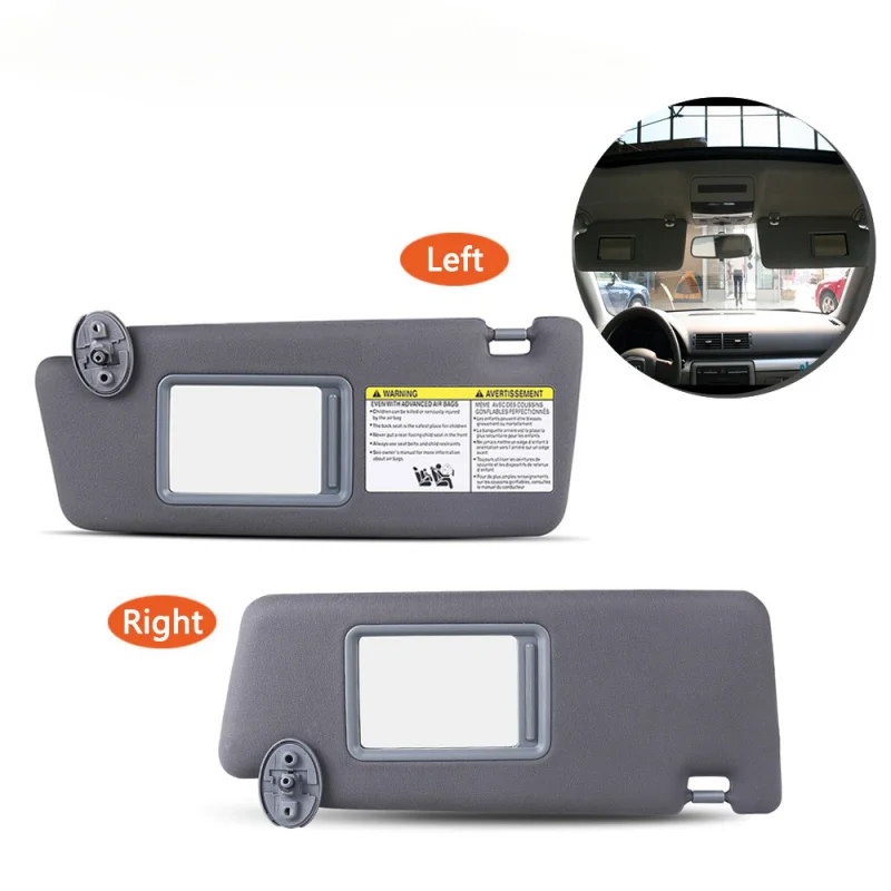 74320-04181-B1,74310-04081-B0 Gray Sun Visor Left Driver and Right Passenger Side for Toyota Tacoma 05-14 With Mirror No Light
74320-04181-B1,74310-04081-B0 Gray Sun Visor Left Driver and Right Passenger Side for Toyota Tacoma 05-14 With Mirror No Light