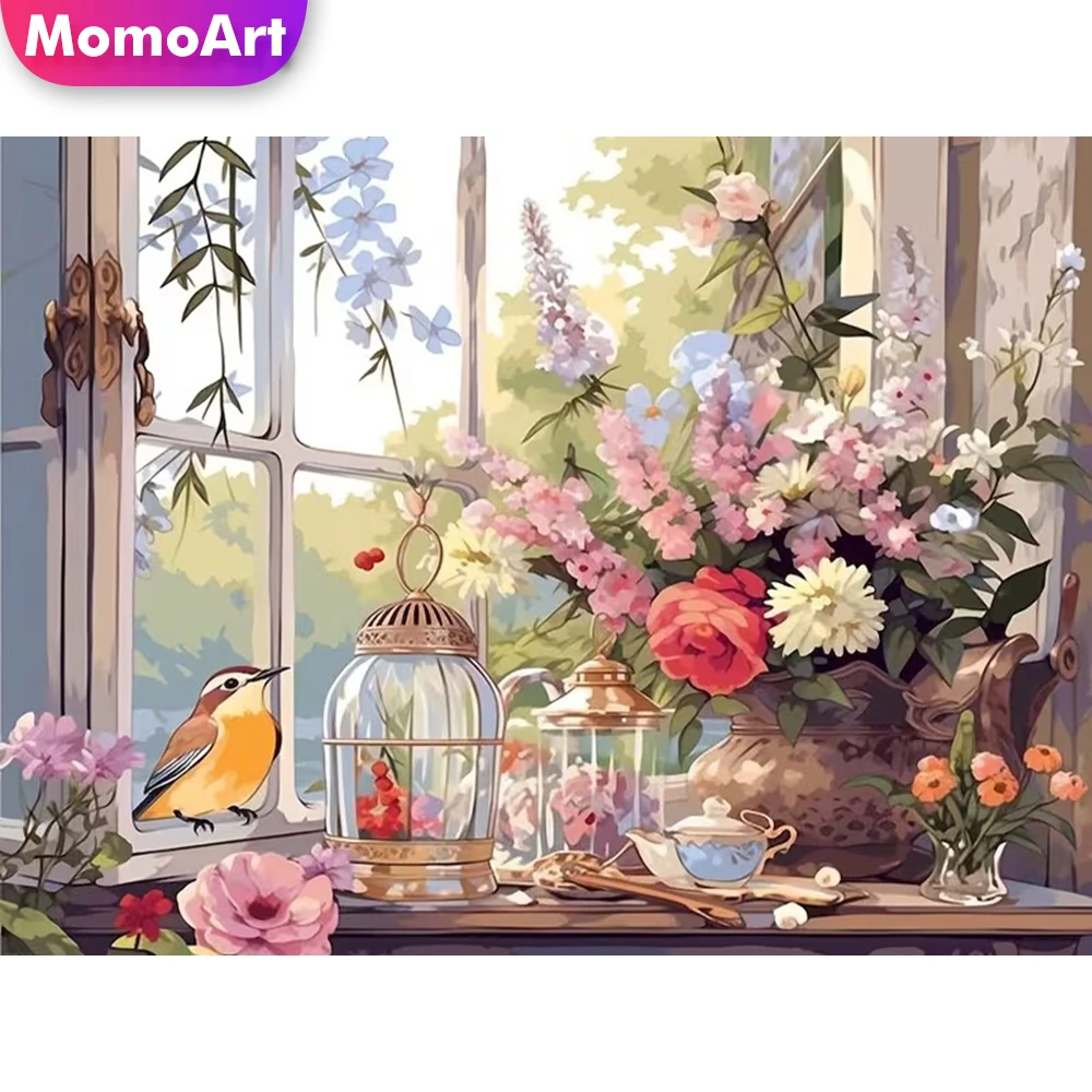 Momoart New Arrival Diamond Painting Flower Picture Rhinestones Craft Kit Diamond Embroidery Window DIY Mosaic Decor for Home
Momoart New Arrival Diamond Painting Flower Picture Rhinestones Craft Kit Diamond Embroidery Window DIY Mosaic Decor for Home