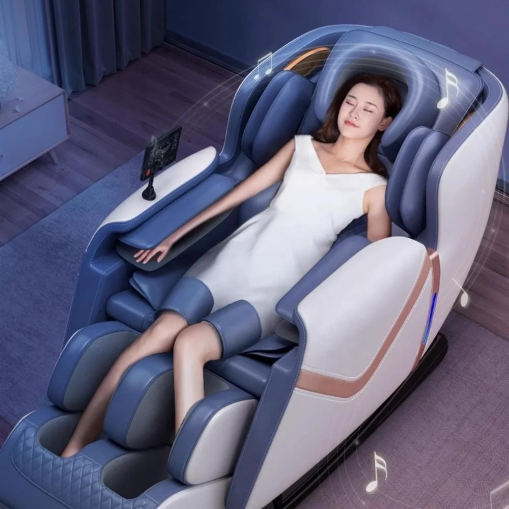 AI Smart Zero Gravity Massage Chair, 8D Shiatsu Kneading Airbag Full Body Recliner
AI Smart Zero Gravity Massage Chair, 8D Shiatsu Kneading Airbag Full Body Recliner