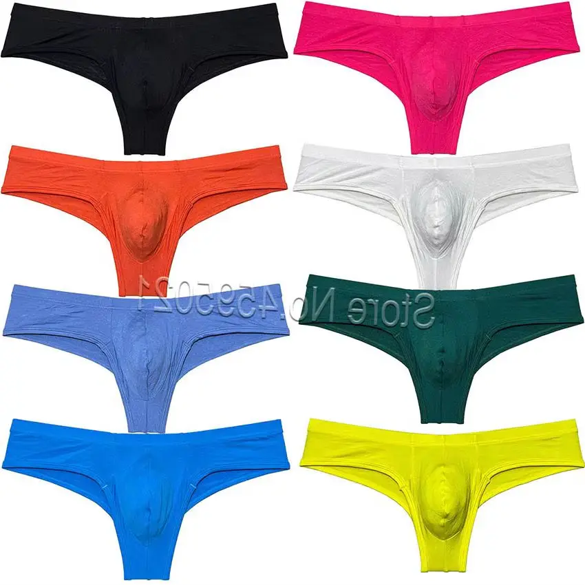 Sexy Bikini Briefs Men's Underwear Enhance Bulge Pouch Male Beach Shorts Micro Boxers Low Waist Underpants Breathable Silky Soft
Sexy Bikini Briefs Men's Underwear Enhance Bulge Pouch Male Beach Shorts Micro Boxers Low Waist Underpants Breathable Silky Soft
