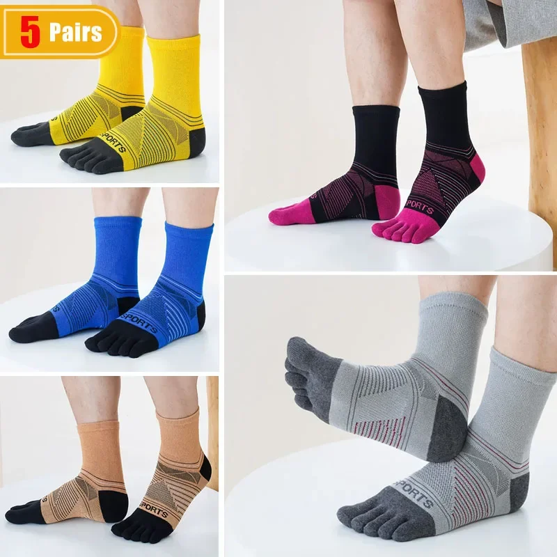 5 Pairs Cotton Mans Socks Toe Sport Fitness Compression Outdoor Basketball Hiking Cycling Five Finger Short Travel Socks Student
5 Pairs Cotton Mans Socks Toe Sport Fitness Compression Outdoor Basketball Hiking Cycling Five Finger Short Travel Socks Student