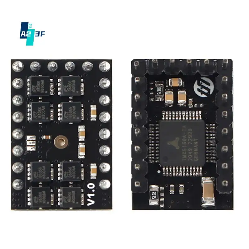 A23F-1 Set Step Stick SPI Stepper Motor Driver Silent 60V Motor Driver High Power 3D Printer Parts
A23F-1 Set Step Stick SPI Stepper Motor Driver Silent 60V Motor Driver High Power 3D Printer Parts