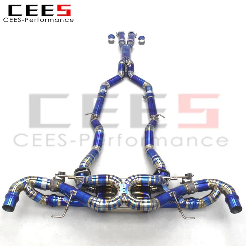 CEES New Design Exhaust Catback for DB11 V12 5.2L 2016-2019 Loudly Sound Performance Titanium Exhaust Pipe Muffler Escape System
CEES New Design Exhaust Catback for DB11 V12 5.2L 2016-2019 Loudly Sound Performance Titanium Exhaust Pipe Muffler Escape System