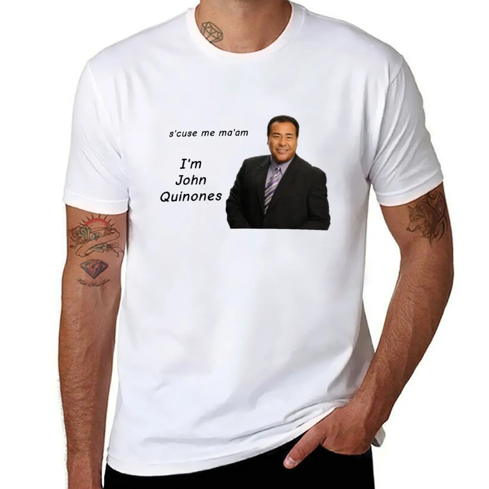 John Quinones T-Shirt t shirts for man cotton man t shirts for men casual T-Shirt
John Quinones T-Shirt t shirts for man cotton man t shirts for men casual T-Shirt