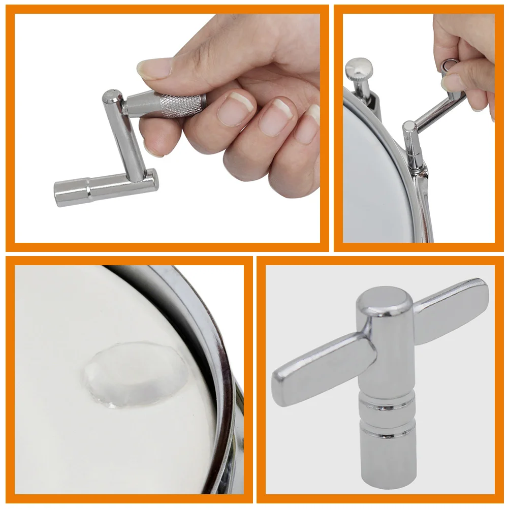 1 Set Silent Drum Pad Snare Bass Hi-Hat Mute Cushion Silicone Durable Aluminum Alloy Tuning Key Tool Accessories
1 Set Silent Drum Pad Snare Bass Hi-Hat Mute Cushion Silicone Durable Aluminum Alloy Tuning Key Tool Accessories
