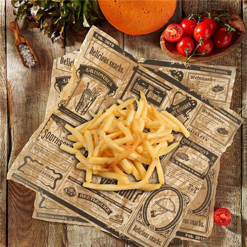 N10R-400Pcs English Newspaper Greaseproof Paper Snack Paper Oil-Absorbent Paper French Fries Sandwich Wrapping Paper, Yellow
N10R-400Pcs English Newspaper Greaseproof Paper Snack Paper Oil-Absorbent Paper French Fries Sandwich Wrapping Paper, Yellow