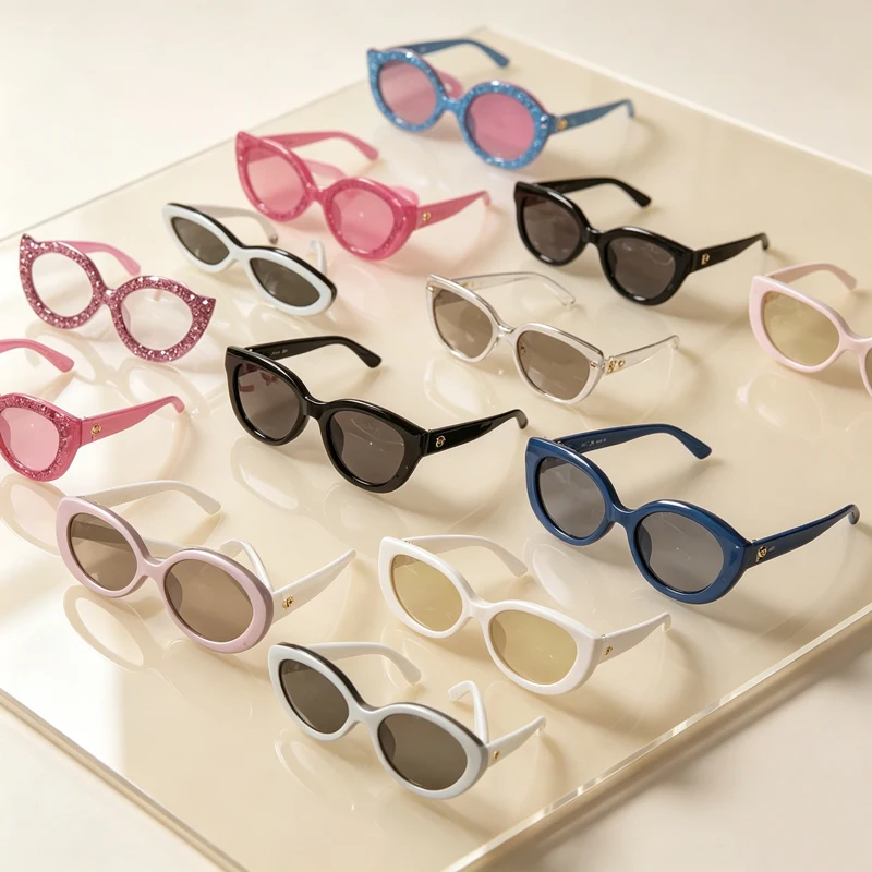 100Pcs/Lot Fashion Stylish Glasses Mini Realistic Glasses Doll Accessories for 1/12-1/8 Doll Rare Glitter Toy Small Wholesale
100Pcs/Lot Fashion Stylish Glasses Mini Realistic Glasses Doll Accessories for 1/12-1/8 Doll Rare Glitter Toy Small Wholesale