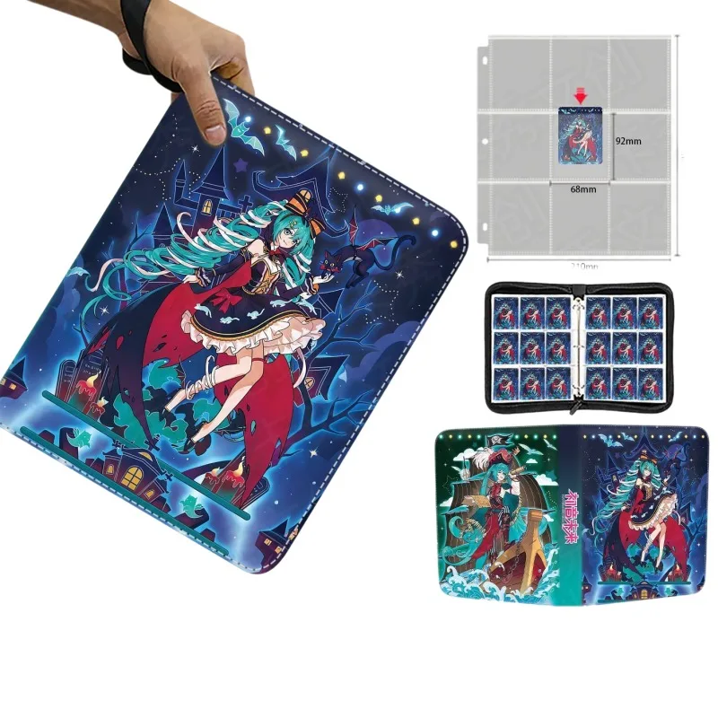 New Hatsune Miku Game Card Badge Collection Book Photo Album Zipper Binder PU Card Holder Anime Cartoon Toy Fashion Trend Gift
New Hatsune Miku Game Card Badge Collection Book Photo Album Zipper Binder PU Card Holder Anime Cartoon Toy Fashion Trend Gift