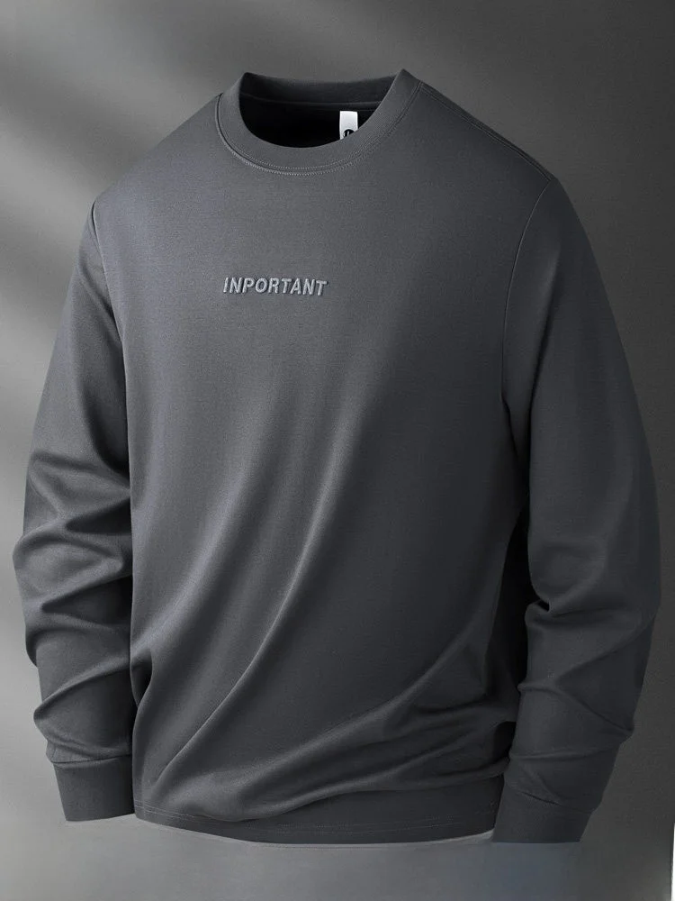 Мужская свободная футболка с 3D-вышивкой, длинный рукав, комфортный крой, смесь хлопка и полиэстера
Мужская свободная футболка с 3D-вышивкой, длинный рукав, комфортный крой, смесь хлопка и полиэстера