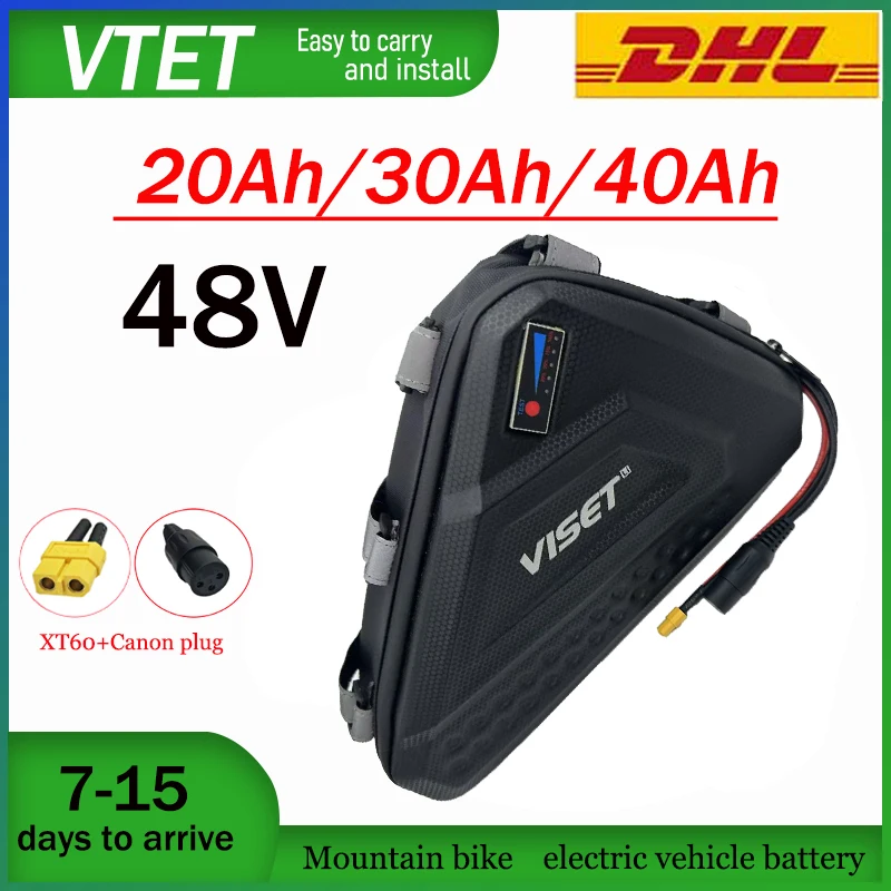 Новая модель 2026 года: Портативная треугольная сумка-органайзер для электровелосипеда (48В, 20Ач/30Ач/40Ач) – Удобная установка, большой запас хода, долговечность
Новая модель 2026 года: Портативная треугольная сумка-органайзер для электровелосипеда (48В, 20Ач/30Ач/40Ач) – Удобная установка, большой запас хода, долговечность