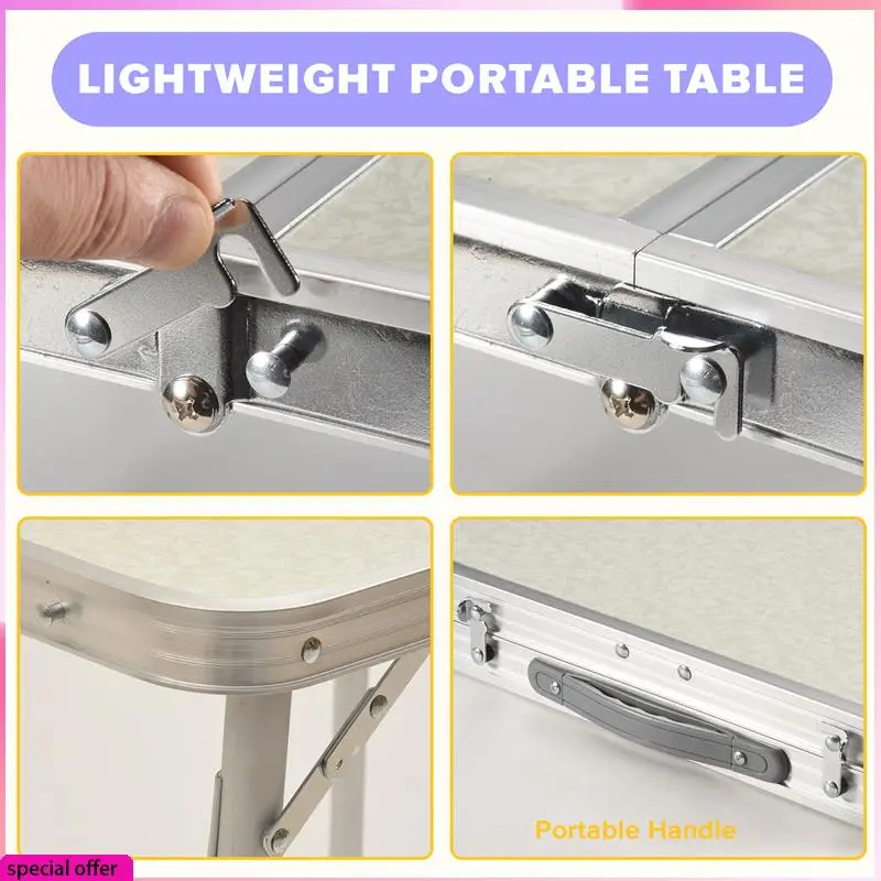 A64Z Lightweight Folding Camping Table Portable-Aluminum Foldable Picnic Table,Collapsible Dining Table For Indoor Outdoor
A64Z Lightweight Folding Camping Table Portable-Aluminum Foldable Picnic Table,Collapsible Dining Table For Indoor Outdoor
