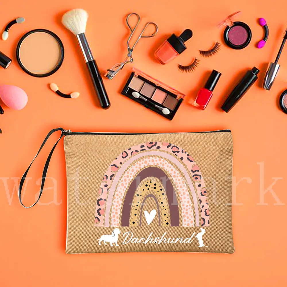 Mother of Dachshund Fashion Makeup Pouch Cosmetic Cases Travel Lipstick Storage Handbag Party Gift Women Clutch Tote Bag Casual
Mother of Dachshund Fashion Makeup Pouch Cosmetic Cases Travel Lipstick Storage Handbag Party Gift Women Clutch Tote Bag Casual