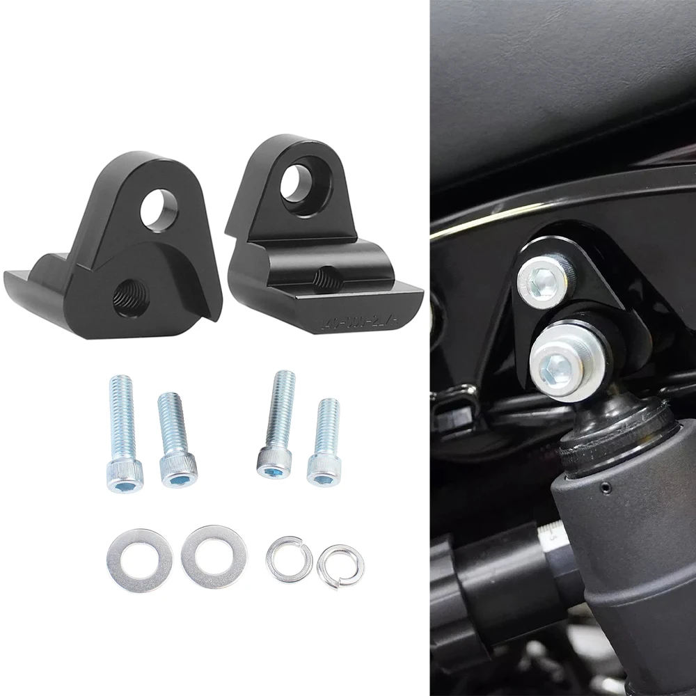 Black Motorcycle Aluminium +1" Bagger Rear Suspension Lift Kit For Harley Touring Harley FLT Touring Bagger Models 2002-Up
Black Motorcycle Aluminium +1" Bagger Rear Suspension Lift Kit For Harley Touring Harley FLT Touring Bagger Models 2002-Up