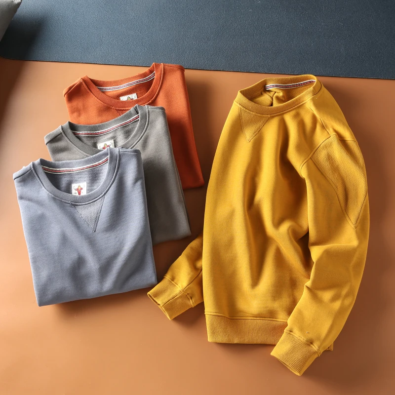 Мужской свитшот в стиле ретро-американского стритвира, из плотного хлопка, с круглым вырезом, модный, уличный стиль
Мужской свитшот в стиле ретро-американского стритвира, из плотного хлопка, с круглым вырезом, модный, уличный стиль