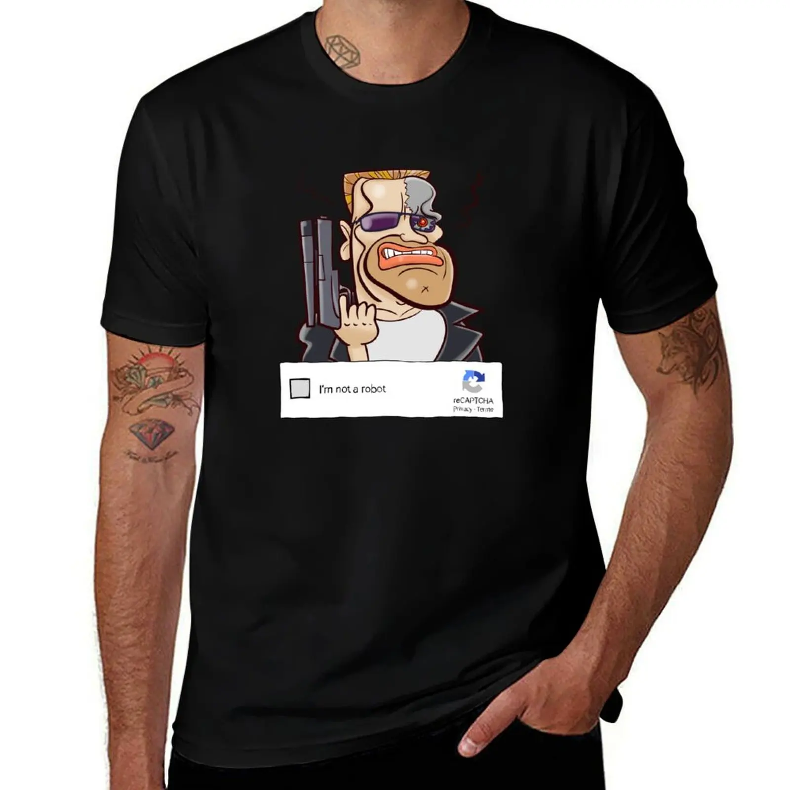 Im Not a Robot T-Shirt All Match Print Short Sleeve Top
Im Not a Robot T-Shirt All Match Print Short Sleeve Top