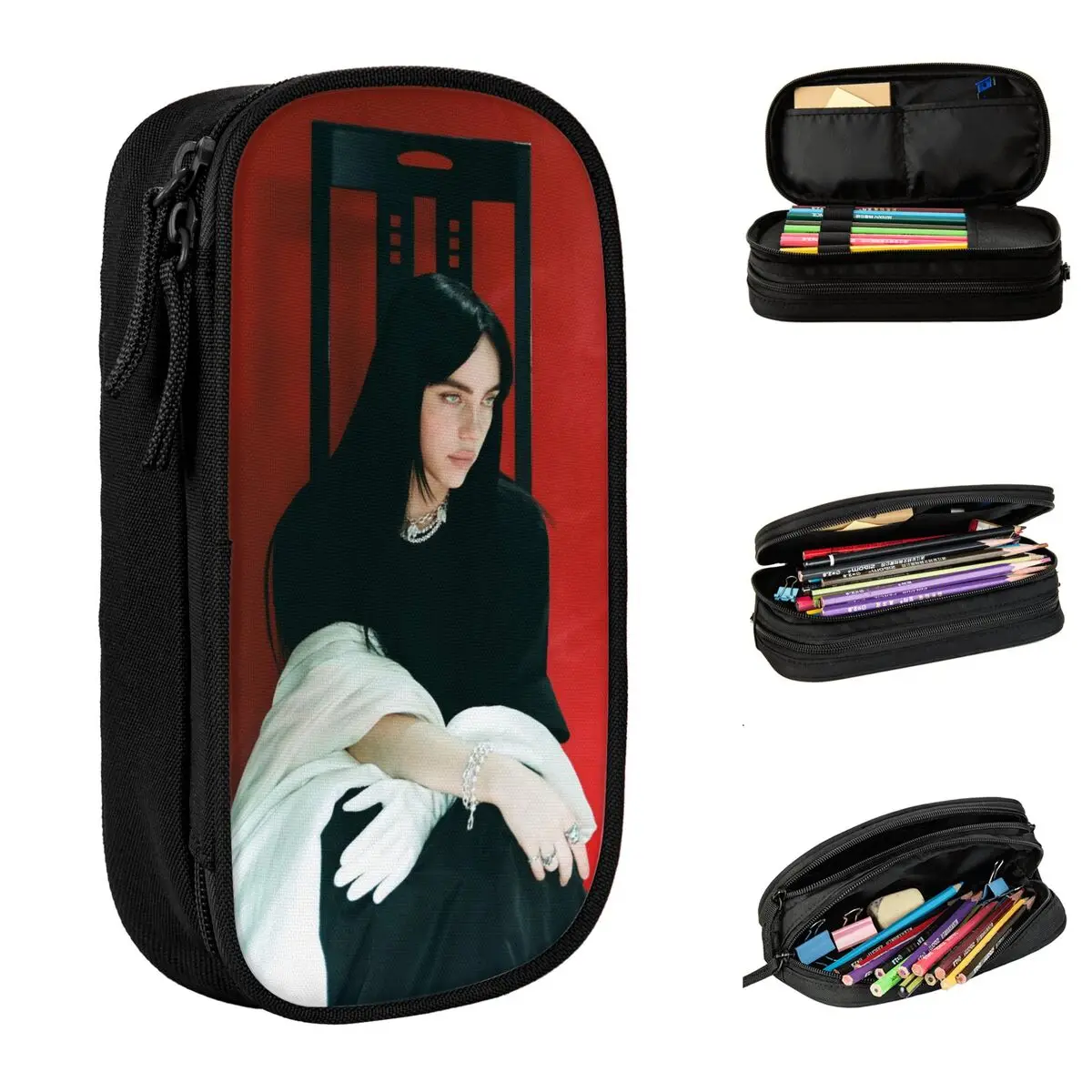 Billied Singer Pencil Cases Pencilcases Pen Kids Big Capacity Bags Students School Zipper Accessories
Billied Singer Pencil Cases Pencilcases Pen Kids Big Capacity Bags Students School Zipper Accessories