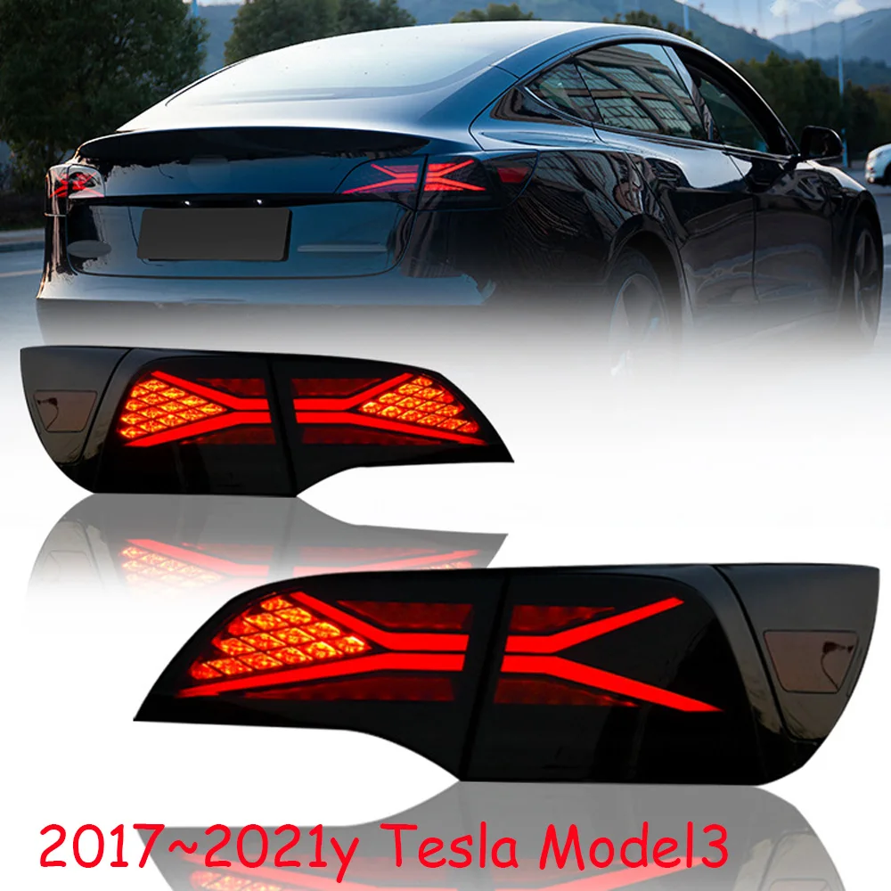 Dynamic car bumper tail light for Tesla Model y taillight LED car accessories Taillamp for Tesla Model3 rear light fog
Dynamic car bumper tail light for Tesla Model y taillight LED car accessories Taillamp for Tesla Model3 rear light fog