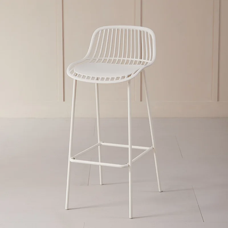 Creative home wrought iron bar high stool front desk chair Internet celebrity shop casual coffee bar outdoor chair
Creative home wrought iron bar high stool front desk chair Internet celebrity shop casual coffee bar outdoor chair