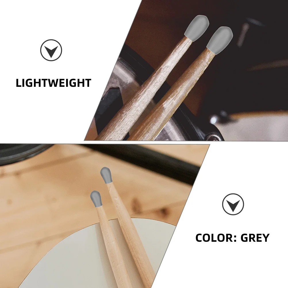20 Pcs Drumstick Protector Mute Musical Instrument Silent Drumsticks Practice Tip Silica Gel
20 Pcs Drumstick Protector Mute Musical Instrument Silent Drumsticks Practice Tip Silica Gel