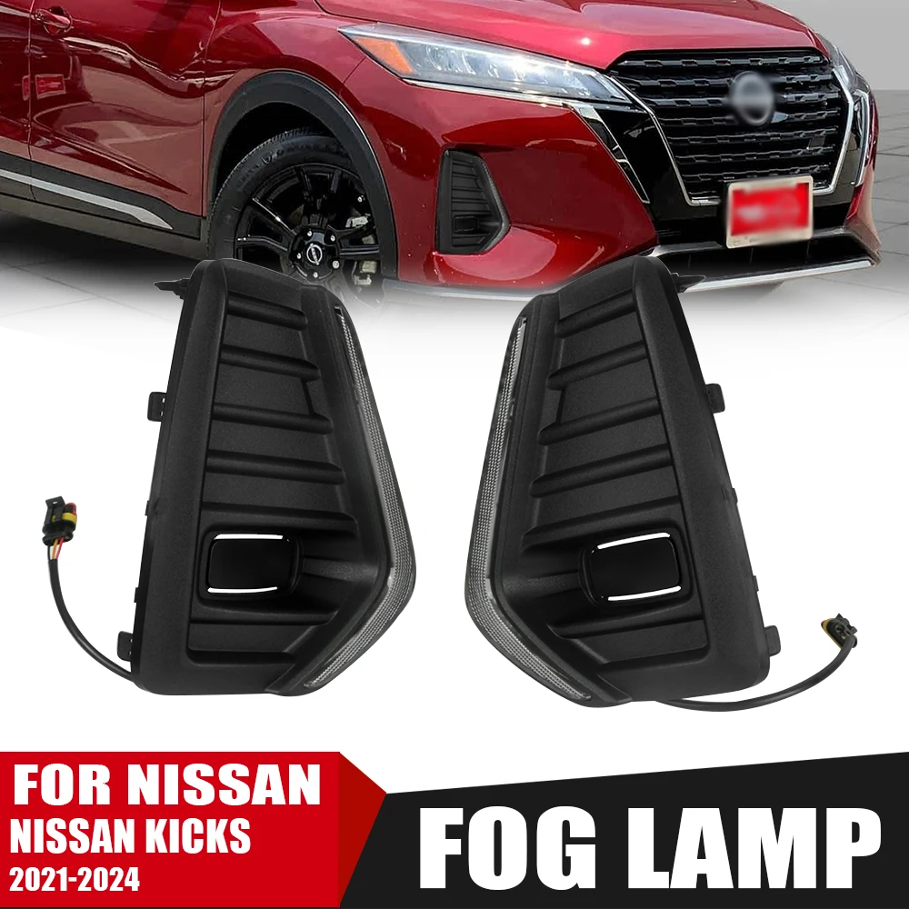LED DRL Day Light FOR Nissan Kicks 2021 2022 2023 2024 Daytime Running Light Fog Lamp Dynamic Sequential Turn Signal
LED DRL Day Light FOR Nissan Kicks 2021 2022 2023 2024 Daytime Running Light Fog Lamp Dynamic Sequential Turn Signal