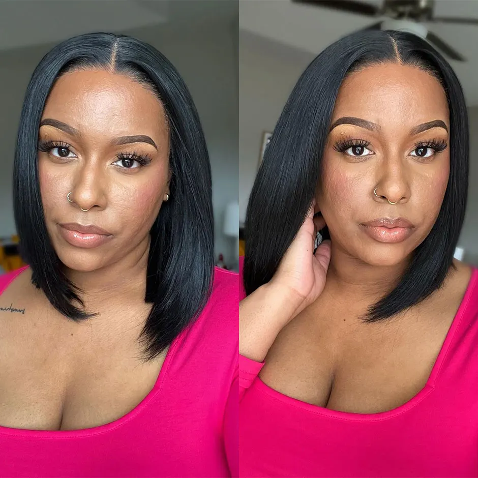 Wear Go Glueless Bob Wigs 180% Straight Glueless Wig Ready To Go Human Hair Wig Pre Cut Preplucked 4x4 Lace Closure Wig Sale
Wear Go Glueless Bob Wigs 180% Straight Glueless Wig Ready To Go Human Hair Wig Pre Cut Preplucked 4x4 Lace Closure Wig Sale