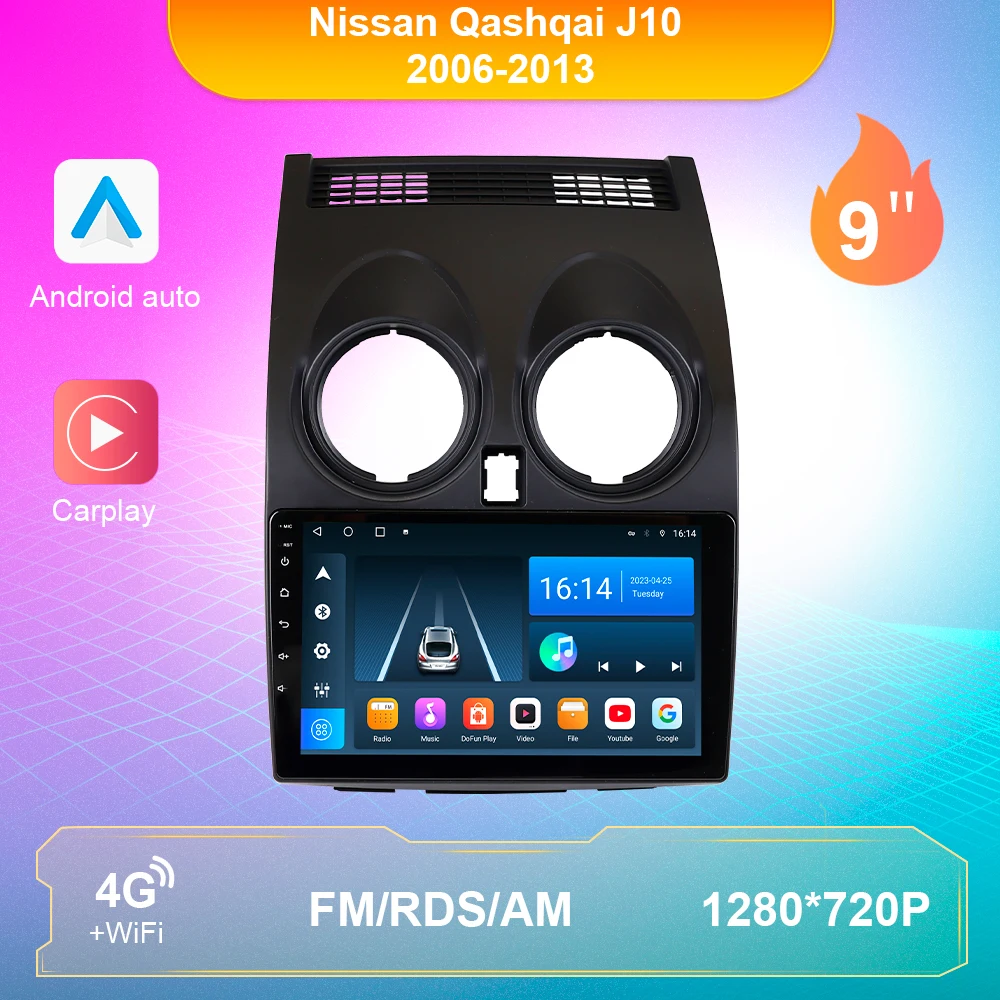 2 Din Android 10 для Nissan Qashqai J10 2006-2013 Автомагнитола мультимедийный видеоплеер навигация Carplay стерео колонки головное устройство
2 Din Android 10 для Nissan Qashqai J10 2006-2013 Автомагнитола мультимедийный видеоплеер навигация Carplay стерео колонки головное устройство