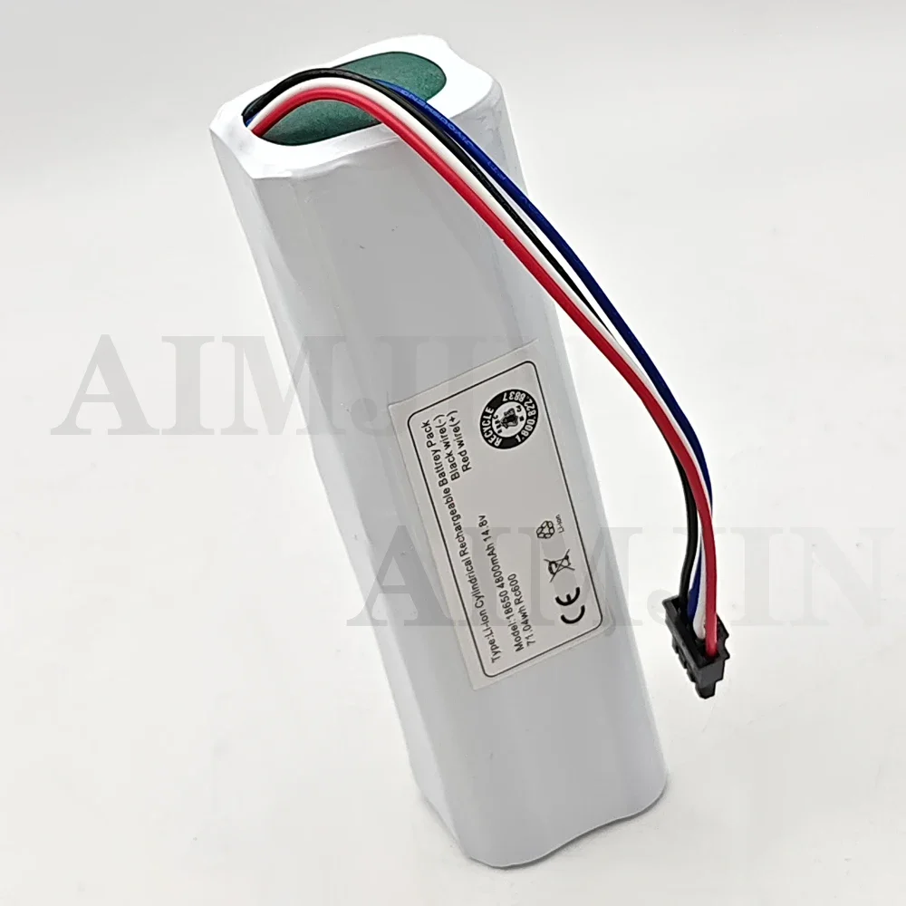 For Xiaomi Mijia Mi Sweeping Mopping Robot Vacuum Cleaner 1T 14.4V/14.8V 4800mAh Replacement Battery STYTJ02ZHM
For Xiaomi Mijia Mi Sweeping Mopping Robot Vacuum Cleaner 1T 14.4V/14.8V 4800mAh Replacement Battery STYTJ02ZHM