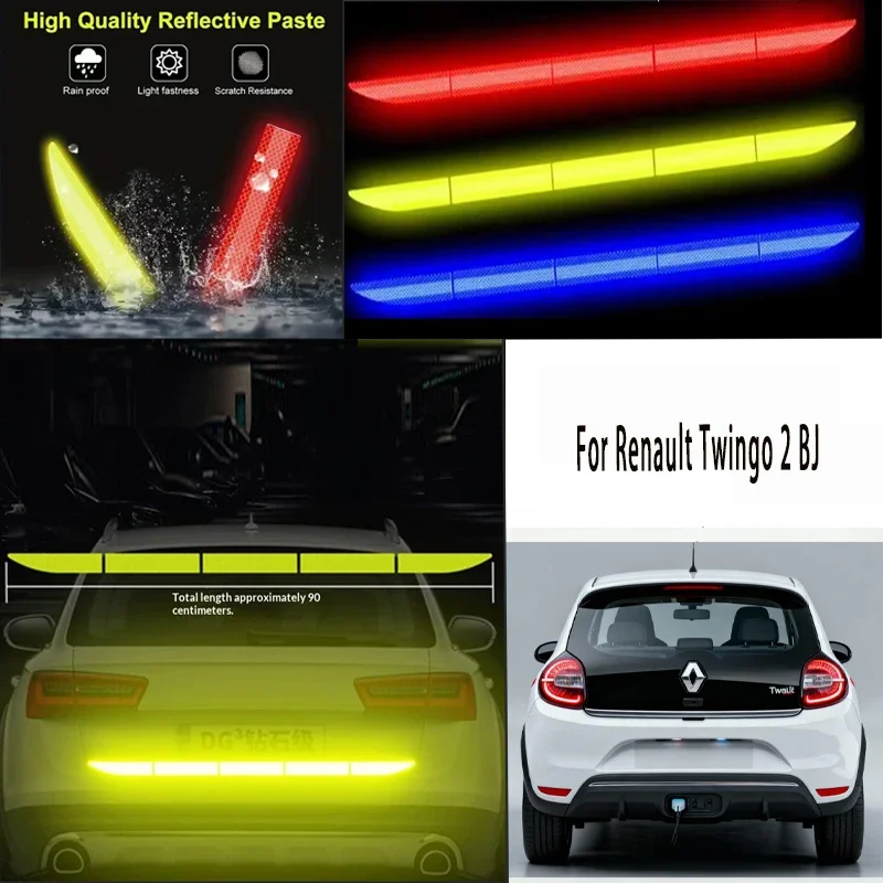 For Renault Twingo 2 BJ 1pcs Reflective Warning Safety Tape-Car Trunk Anti-Collision
For Renault Twingo 2 BJ 1pcs Reflective Warning Safety Tape-Car Trunk Anti-Collision