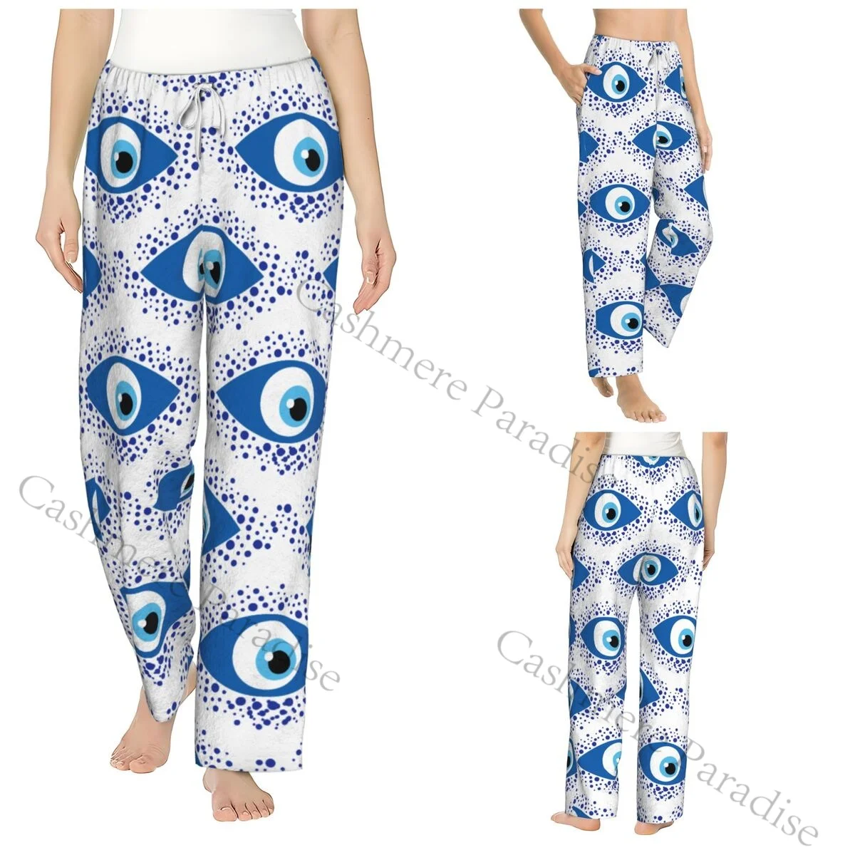 Средиземноморские синие и золотые женские брюки для сна от сглаза, теплые фланелевые брюки для отдыха для зимних ночей
Средиземноморские синие и золотые женские брюки для сна от сглаза, теплые фланелевые брюки для отдыха для зимних ночей