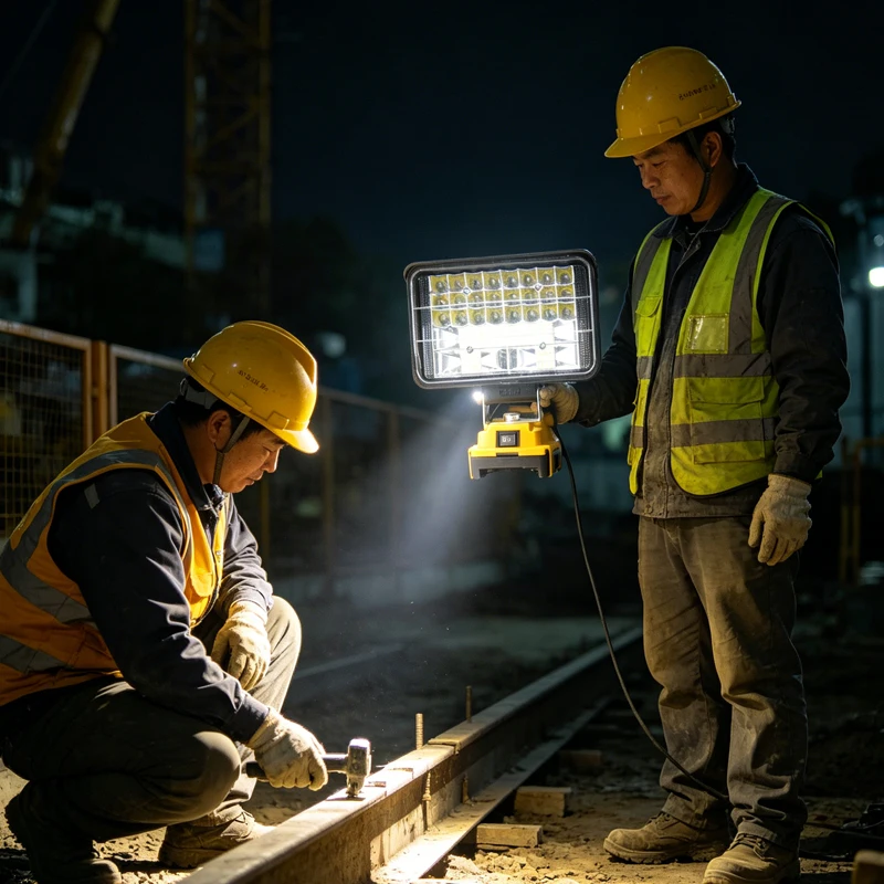 Portable Outdoor LED Jobsite Flood Light 6000LM Cordless Work Lamp with Dual USB Port Emergency Flashlight For Dewalt Battery
Portable Outdoor LED Jobsite Flood Light 6000LM Cordless Work Lamp with Dual USB Port Emergency Flashlight For Dewalt Battery