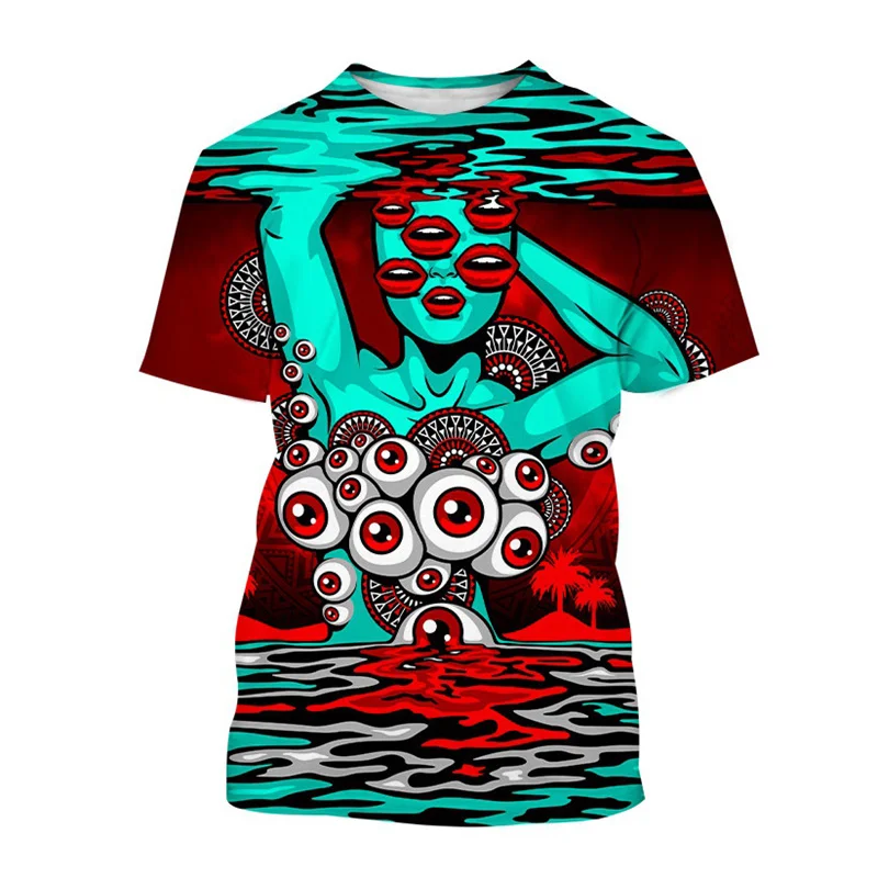 New Fashion 3D Printing Abstract Eyes Men's T-Shirt Casual Distinctive Short Sleeve Round Neck Street Hip Hop T-Shirt
New Fashion 3D Printing Abstract Eyes Men's T-Shirt Casual Distinctive Short Sleeve Round Neck Street Hip Hop T-Shirt