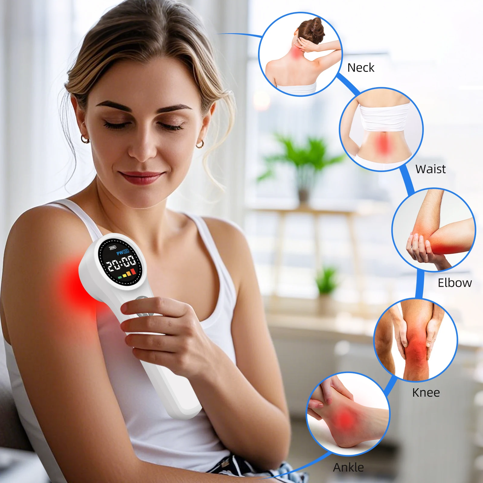 NEW2026Handheld 650nm 808nm Therapeutic Laser Device for Pets Delivering Cold Laser and Red Light Therapy for Dog ACL and Waist
NEW2026Handheld 650nm 808nm Therapeutic Laser Device for Pets Delivering Cold Laser and Red Light Therapy for Dog ACL and Waist