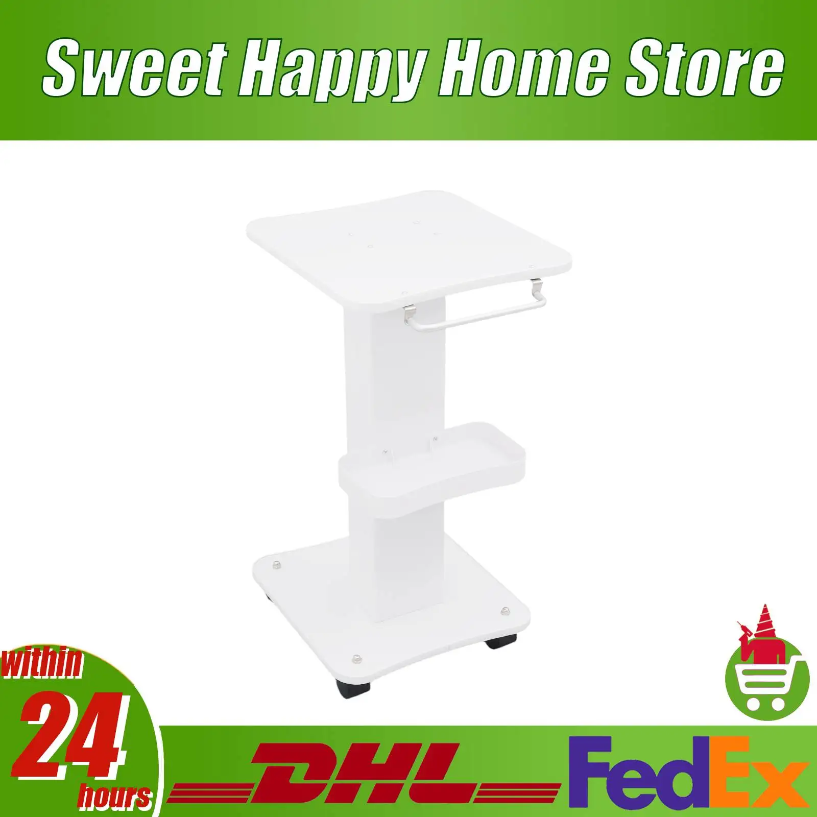 Beauty Cart Mobile Beauty Trolley with Tray and Wheels for Salon Hospital Beauty Instrument Storage Hairdresser Tools
Beauty Cart Mobile Beauty Trolley with Tray and Wheels for Salon Hospital Beauty Instrument Storage Hairdresser Tools