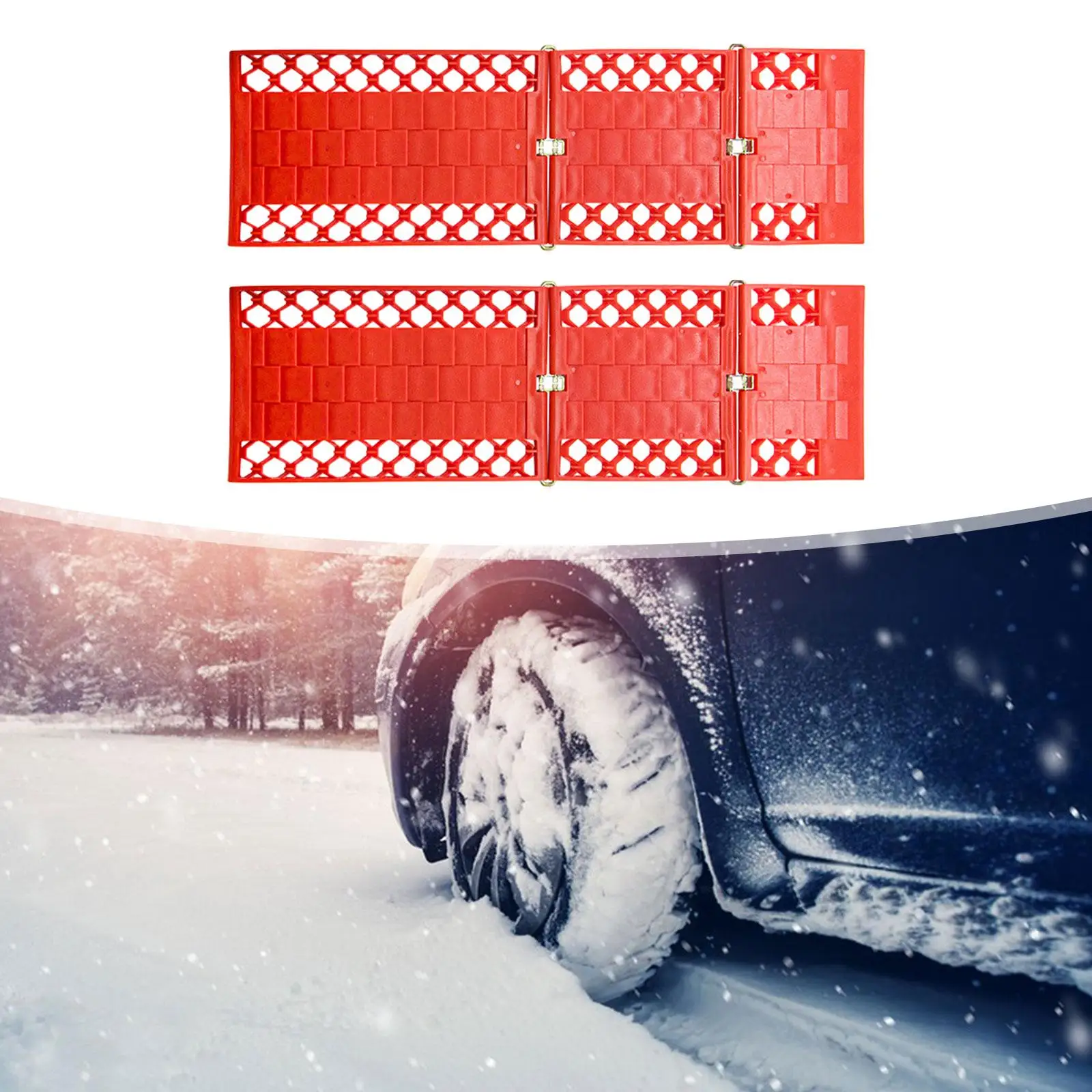 Универсальные складные тяговые доски, красная нескользящая пластина, легкая лестница для колесных шин для транспортных средств, пикапов, внедорожников, грязевого снега 
Универсальные складные тяговые доски, красная нескользящая пластина, легкая лестница для колесных шин для транспортных средств, пикапов, внедорожников, грязевого снега