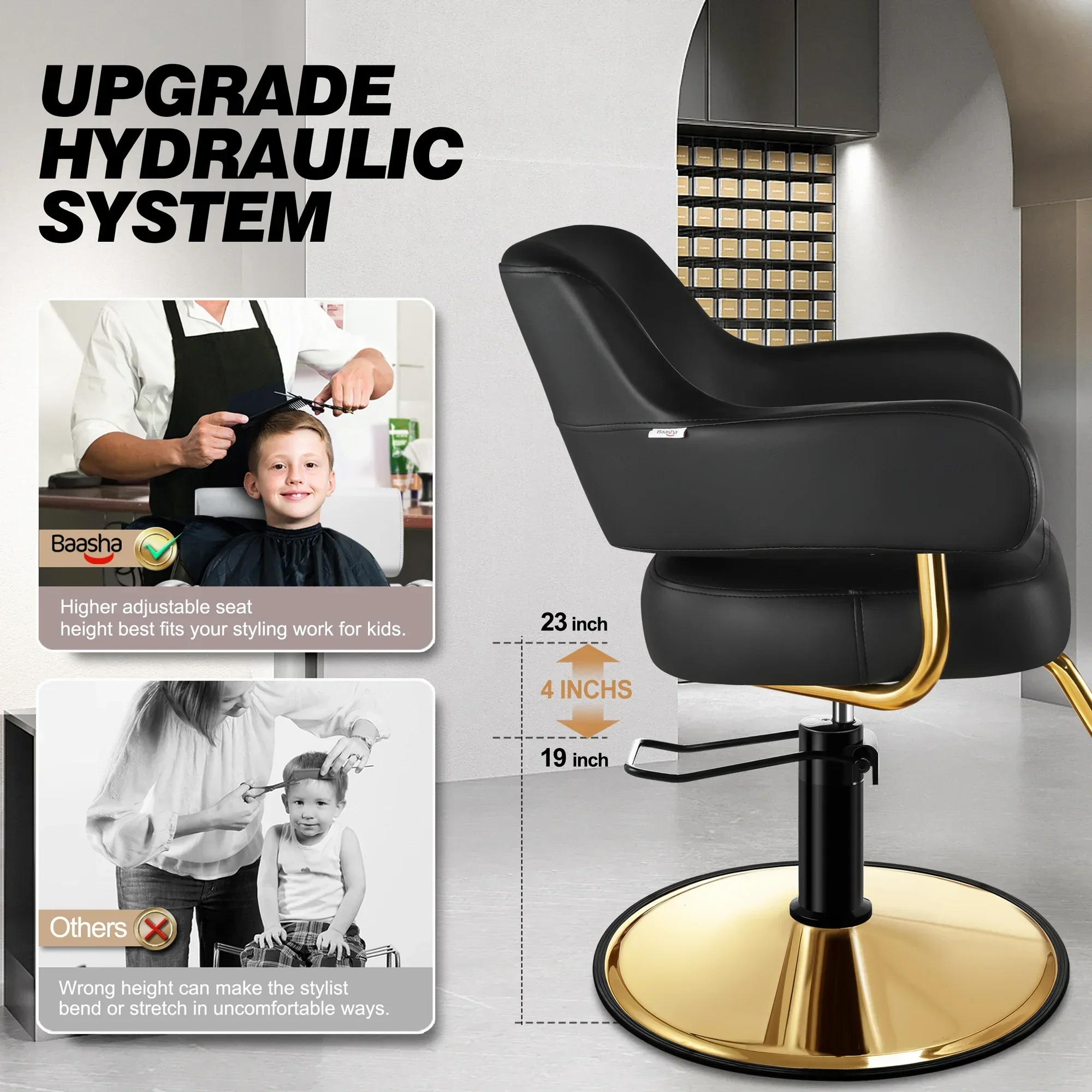 Wheel Chair Shampoo Tilted Waiting Barberia Adjustable Barber Professional Eyelash Salon Chairs Professionals Gold Sofa Pump
Wheel Chair Shampoo Tilted Waiting Barberia Adjustable Barber Professional Eyelash Salon Chairs Professionals Gold Sofa Pump