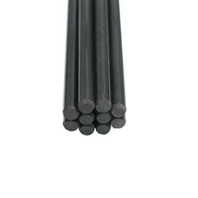 Black Pultruded Solid Carbon Rod, ultrahigh strength bar for RC plane, marine and industrial engineering custom components
Black Pultruded Solid Carbon Rod, ultrahigh strength bar for RC plane, marine and industrial engineering custom components