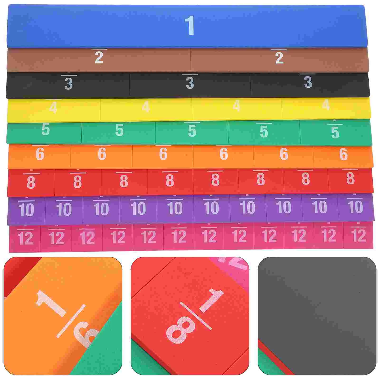 1 Set Magnetic Fraction Tiles Strips Math Demonstration Teaching Aids Hands Free Colorful Tiles Student Games Fractions
1 Set Magnetic Fraction Tiles Strips Math Demonstration Teaching Aids Hands Free Colorful Tiles Student Games Fractions
